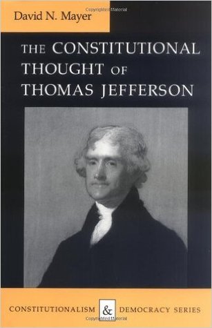 Download The Constitutional Thought of Thomas Jefferson - David N. Mayer | ePub