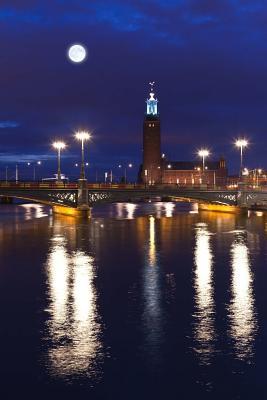 Read Online Stockholm City Hall at Night in Sweden Journal: 150 Page Lined Notebook/Diary -  file in ePub