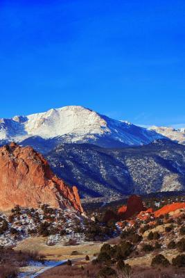 Full Download Pike's Peak Mountain, Colorado: Blank 150 Page Lined Journal for Your Thoughts, Ideas, and Inspiration -  | ePub