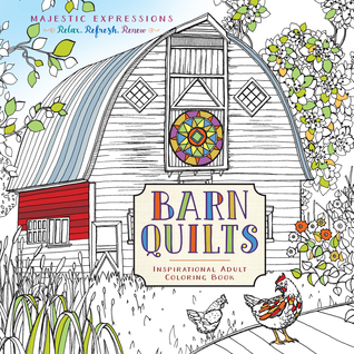 Read Online Barn Quilts: Inspirational Adult Coloring Book - Marian Parsons file in PDF