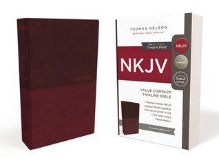 Full Download NKJV, Value Thinline Bible, Compact, Leathersoft, Burgundy, Red Letter Edition, Comfort Print: Holy Bible, New King James Version - Anonymous file in ePub