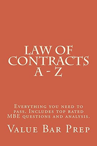 Download Law of Contracts A - Z: Jide OBI law books for the best law students - Value Bar Prep file in ePub