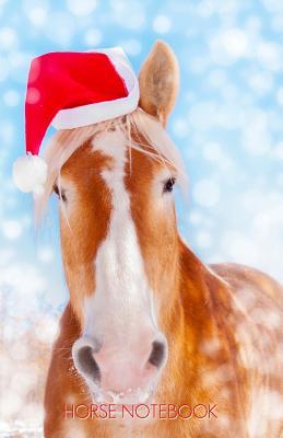 Download Horse Notebook: Horse with a Christmas Hat Notepad/Journal 150 Lined Pages -  | PDF