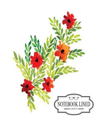 Download Notebook: Watercolor Floral Flowers: Notebook Journal Diary, 120 Pages, 8 X 10 (Notebook Lined, Blank No Lined) -  file in ePub