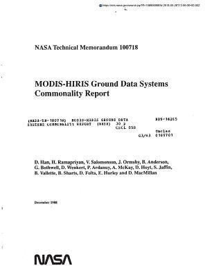 Download Modis-Hiris Ground Data Systems Commonality Report - National Aeronautics and Space Administration | PDF