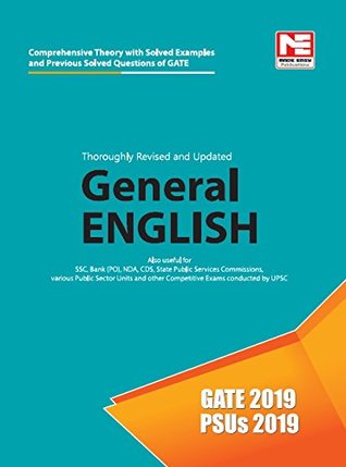 Read Online General English for GATE & PSUs 2019 - Theory and Previous Year Solved Questions - Made Easy Editorial Board file in PDF