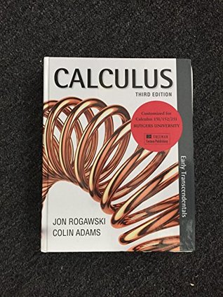 Full Download Applied Calculus (with InfoTrac) 3rd edition by Waner, Stefan; Costenoble, Steven published by Brooks Cole Hardcover - Colin Adams Jon Rogawski file in PDF