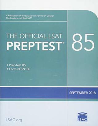 Download The Official LSAT Preptest 85: (sept. 2018 Lsat) - Law School Council | ePub