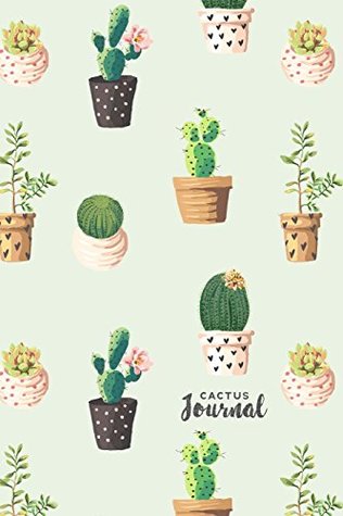 Download Cactus Journal: Teal Cactus Plants Pattern Bullet Journal Notebook Dot Grid Dotted Pages Small Planner Sketchbook Diary (6 X 9) Softbound Cover - Nifty Prints file in ePub