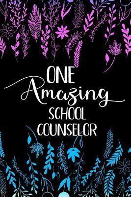 Full Download One Amazing School Counselor: Blank Lined Journal to Write in Teacher Notebook V1 - Natalie Wallace file in ePub