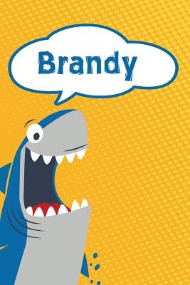 Full Download Brandy: Personalized Shark Isometric Dot Paper Notebook for Kids 120 Pages 6x9 -  | PDF