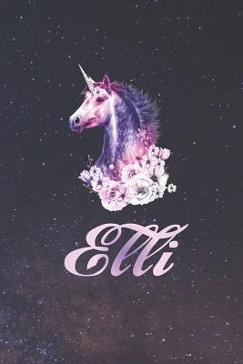 Read Elli: First Name Personalized Unicorn Customized Names Gift Birthday Girl Notebook Journal -  | ePub