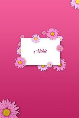 Download Vickie: Personalized Name 6 X 9 Inch Matte Softcover Paperback Notebook Journal with 120 Blank Lined Pages Gift for Girls Teens Women -  file in PDF