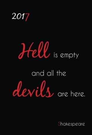 Download Mini Kalender 2017 Hell is empty all the devils are here (Shakespeare): ca. DIN A6, 1 Woche pro Seite - edition cumulus | PDF