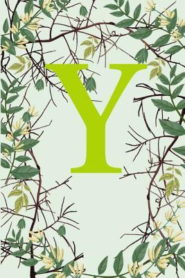 Read Online Y: Letter Y Monogram Initials Green Tree Branches Nature Notebook & Journal - Dream Darling Journals file in ePub