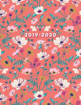 Read 2019-2020: Daily, Weekly, and Monthly Dated Planner Agenda with Inspirational Quotes, Lined Entries, and Hourly Class Schedule Semester Calendars, for Homework, Study & Extracurricular Appointment Organization, with a Coral Red Orange & Teal Floral Cover - Artprintly Books file in ePub