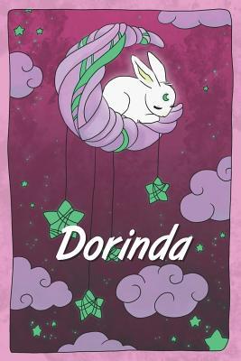 Read Dorinda: personalized notebook sleeping bunny on the moon with stars softcover 120 pages blank useful as notebook, dream diary, scrapbook, journal or gift idea - Jenny Illus | PDF