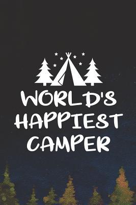 Read World's Happiest Camper: Blank Lined Notebook ( Camping ) (Navy Blue) - Daniel Sanderst P file in PDF