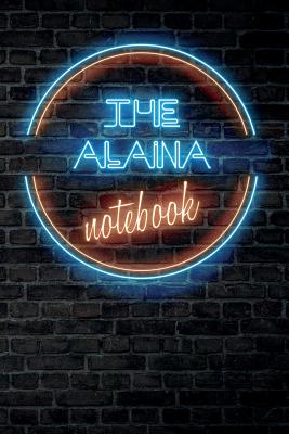 Read Online The ALAINA Notebook: Vintage Blank Ruled Personalized & Custom Neon Sign Name Dotted Notebook Journal for Girls & Women. Wall Background. Funny Desk Accessories. Retro Back To School & Office Supplies, Birthday, Christmas Gift for Women. -  | PDF