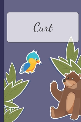 Full Download Curt: Personalized Notebooks - Sketchbook for Kids with Name Tag - Drawing for Beginners with 110 Dot Grid Pages - 6x9 / A5 size Name Notebook - Perfect as a Personal Gift - Planner and Journal for kids -  | ePub